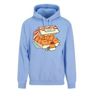 Kitten Nuggets Fast Food Cat By Tobe Fonseca Unisex Surf Hoodie