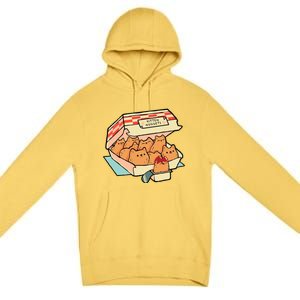 Kitten Nuggets Funny Cat Lover Gift Premium Pullover Hoodie