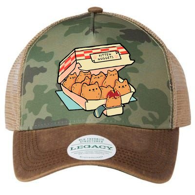 Kitten Nuggets Funny Cat Lover Gift Legacy Tie Dye Trucker Hat