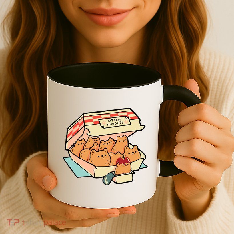 Kitten Nuggets Funny Cat Lover Gift Mug