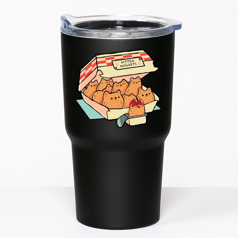 Kitten Nuggets Funny Cat Lover Gift Tumbler