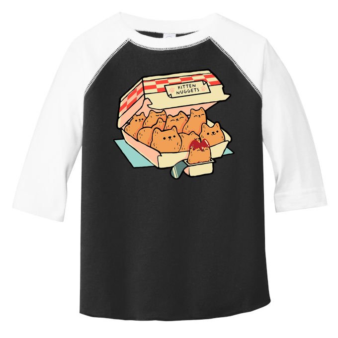 Kitten Nuggets Funny Cat Lover Gift Toddler Fine Jersey T-Shirt