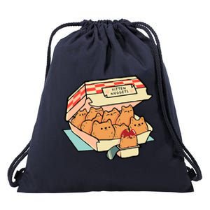 Kitten Nuggets Funny Cat Lover Gift Drawstring Bag