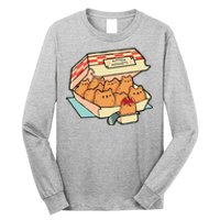 Kitten Nuggets Funny Cat Lover Gift Long Sleeve Shirt