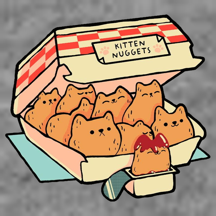 Kitten Nuggets Funny Cat Lover Gift Premium T-Shirt