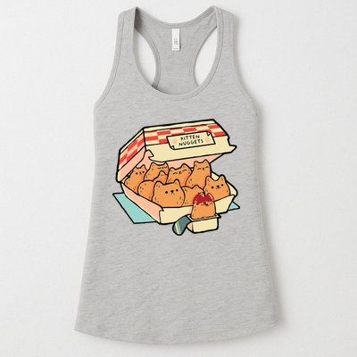 Kitten Nuggets Funny Cat Lover Gift Womens Tank Top