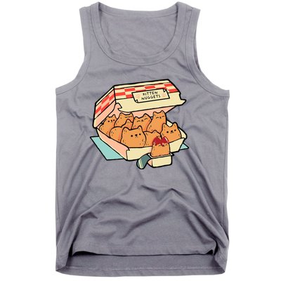 Kitten Nuggets Funny Cat Lover Gift Tank Top