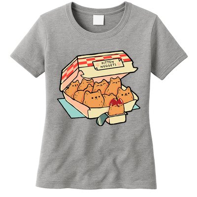 Kitten Nuggets Funny Cat Lover Gift Womens T-Shirt