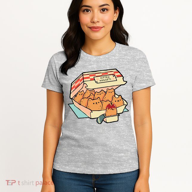 Kitten Nuggets Funny Cat Lover Gift Womens T-Shirt