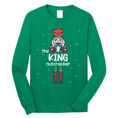 King Nutcracker Family Matching Funny Gift Pajama Long Sleeve Shirt