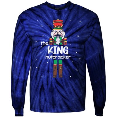 King Nutcracker Family Matching Funny Gift Pajama Tie-Dye Long Sleeve Shirt