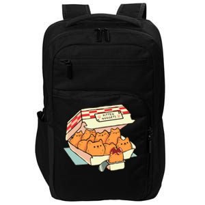 Kitten Nuggets Fast Food Cat By Tobe Fonseca Impact Tech Backpack