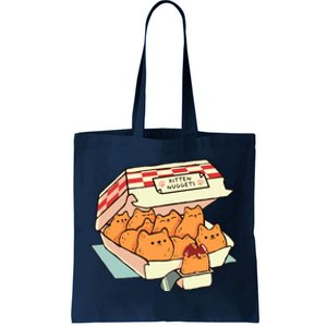 Kitten Nuggets Fast Food Cat By Tobe Fonseca Tote Bag