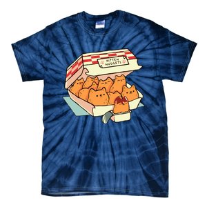 Kitten Nuggets Fast Food Cat By Tobe Fonseca Tie-Dye T-Shirt