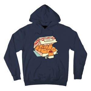 Kitten Nuggets Fast Food Cat By Tobe Fonseca Tall Hoodie