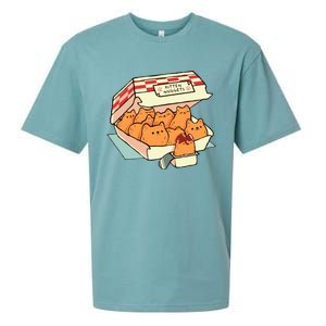 Kitten Nuggets Fast Food Cat By Tobe Fonseca Sueded Cloud Jersey T-Shirt