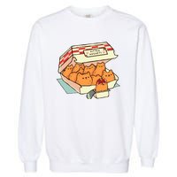 Kitten Nuggets Fast Food Cat By Tobe Fonseca Garment-Dyed Sweatshirt