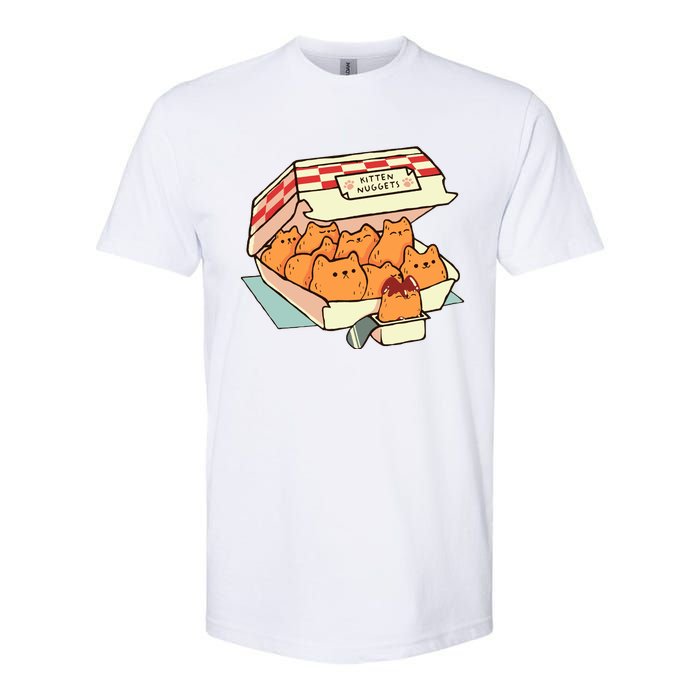 Kitten Nuggets Fast Food Cat By Tobe Fonseca Softstyle CVC T-Shirt