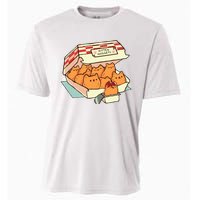 Kitten Nuggets Fast Food Cat By Tobe Fonseca Cooling Performance Crew T-Shirt