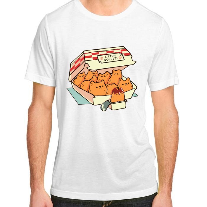 Kitten Nuggets Fast Food Cat By Tobe Fonseca Adult ChromaSoft Performance T-Shirt