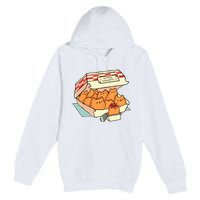 Kitten Nuggets Fast Food Cat By Tobe Fonseca Premium Pullover Hoodie