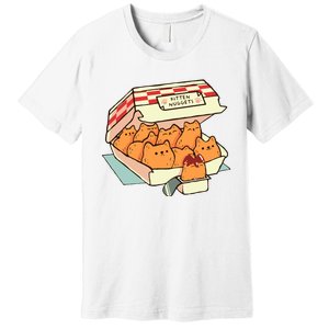 Kitten Nuggets Fast Food Cat By Tobe Fonseca Premium T-Shirt