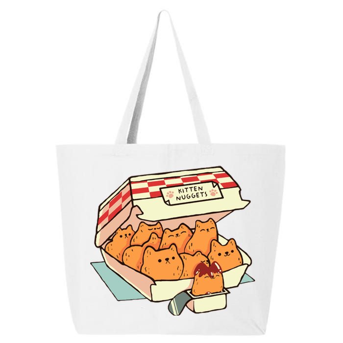 Kitten Nuggets Fast Food Cat By Tobe Fonseca 25L Jumbo Tote