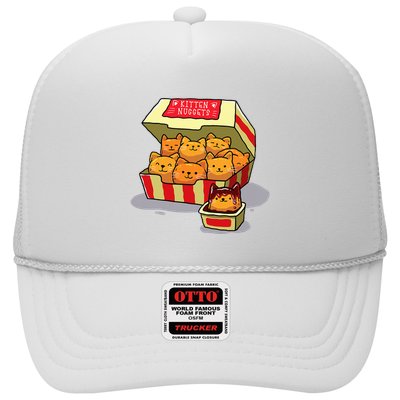 Kitten Nuggets Food Pun Cat Lover Gift Chicken Nuggets Trucker Hat