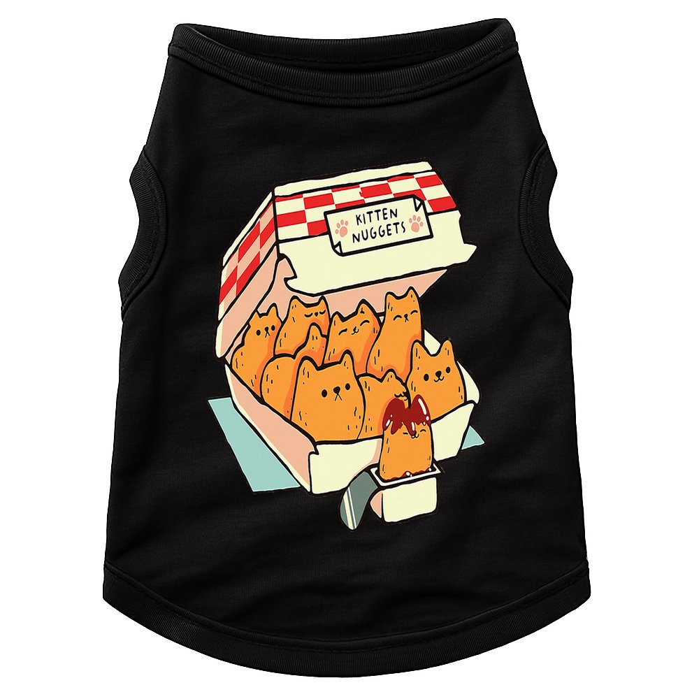 Kitten Nuggets Fast Food Cat Doggie Tank