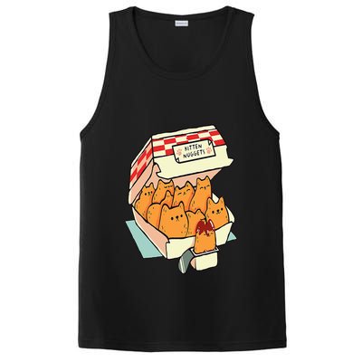 Kitten Nuggets Fast Food Cat PosiCharge Competitor Tank