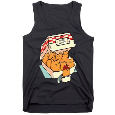 Kitten Nuggets Fast Food Cat Tank Top