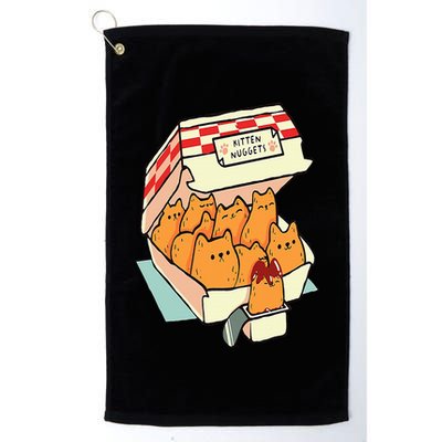 Kitten Nuggets Fast Food Cat Golf Towel