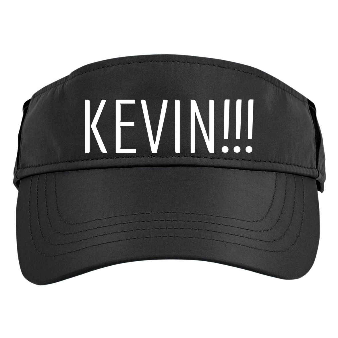 Kevin Name Funny Christmas Sayings Adult Drive Performance Visor