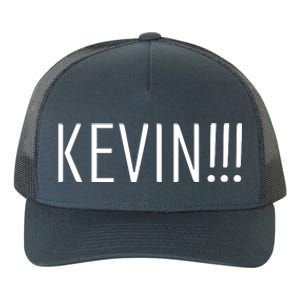 Kevin Name Funny Christmas Sayings Yupoong Adult 5-Panel Trucker Hat