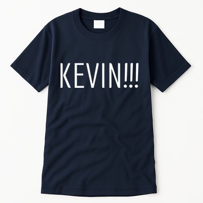 Kevin Name Funny Christmas Sayings Tall T-Shirt