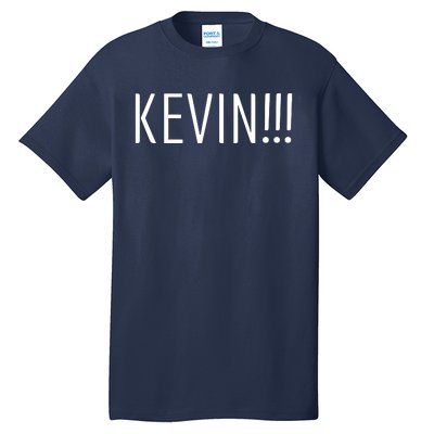 Kevin Name Funny Christmas Sayings Tall T-Shirt