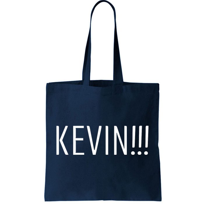 Kevin Name Funny Christmas Sayings Tote Bag