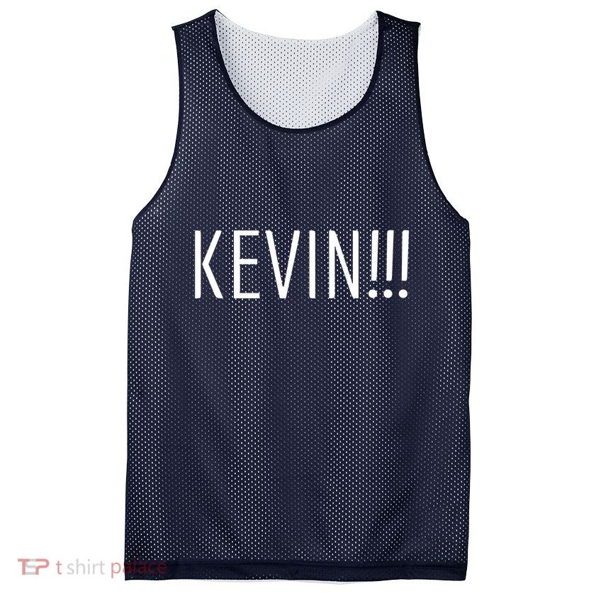 Kevin Name Funny Christmas Sayings Mesh Reversible Basketball Jersey Tank