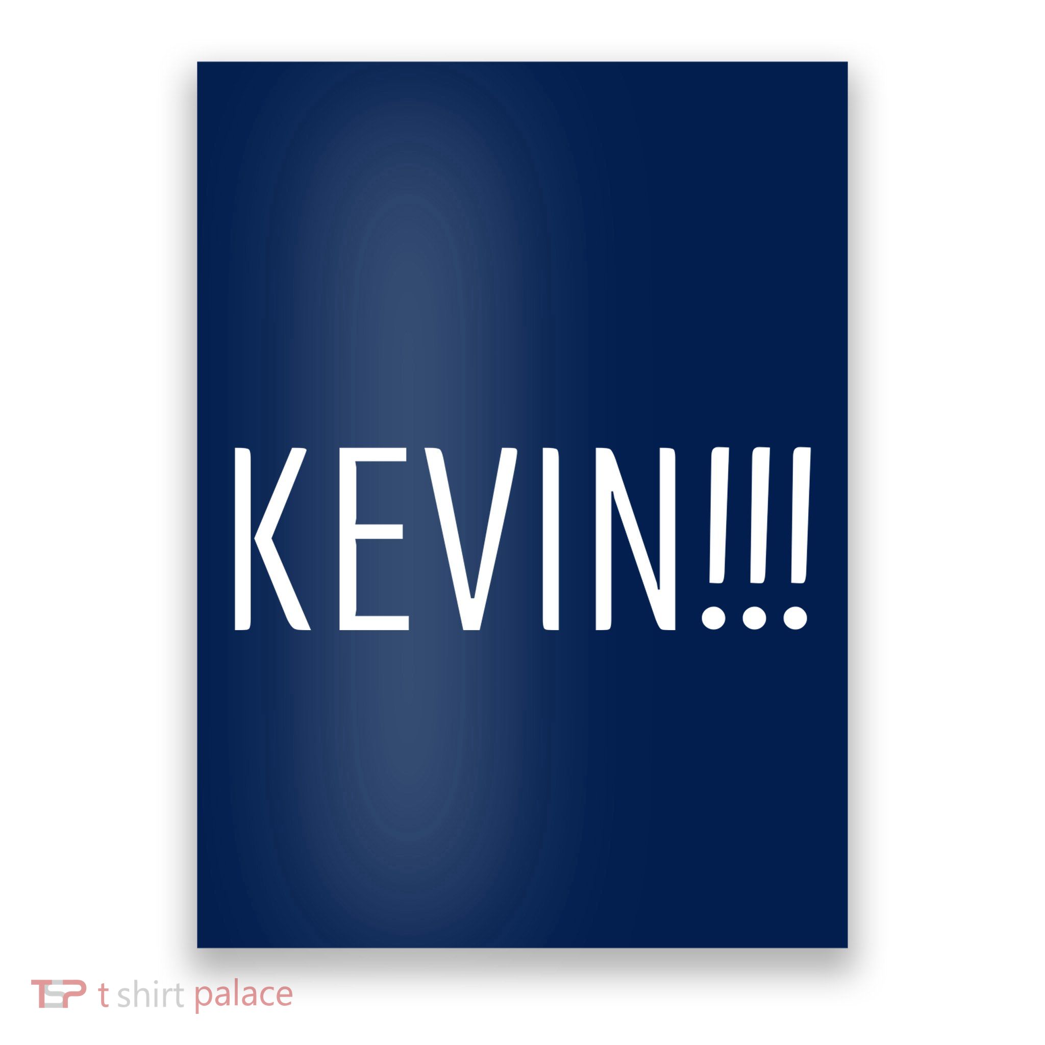 Kevin Name Funny Christmas Sayings Poster