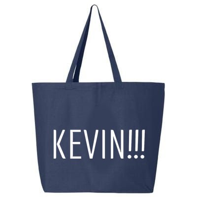 Kevin Name Funny Christmas Sayings 25L Jumbo Tote