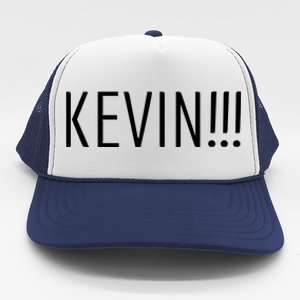 Kevin Name Funny Christmas Sayings Trucker Hat