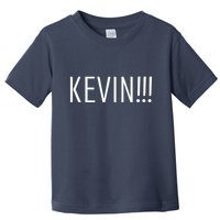 Kevin Name Funny Christmas Sayings Toddler T-Shirt