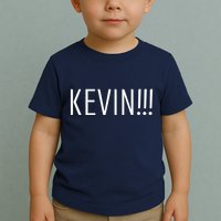 Kevin Name Funny Christmas Sayings Toddler T-Shirt