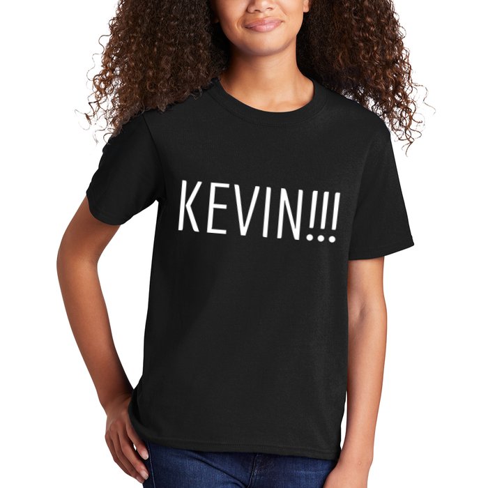 Kevin Name Funny Christmas Sayings Kids T-Shirt