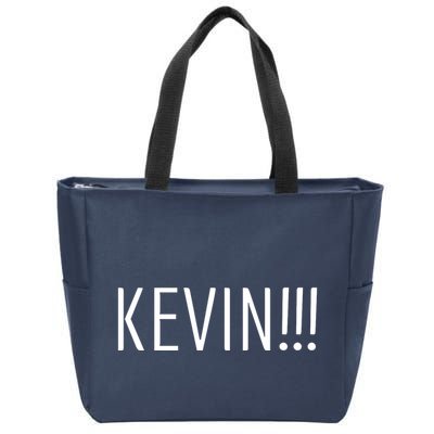 Kevin Name Funny Christmas Sayings Zip Tote Bag