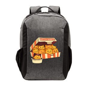 Kitten Nuggets Funny Cats And Chicken Nuggets Lover Funny Cat Vector Backpack