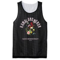 Kamala Nomenon Floral First Female President Mesh Reversible Basketball Jersey Tank