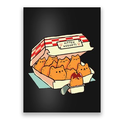Kitten Nuggets Fast Food Cat Funny Cats Poster