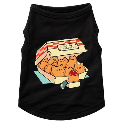 Kitten Nuggets Fast Food Cat And Chicken Nugget Lover Quote Doggie Tank