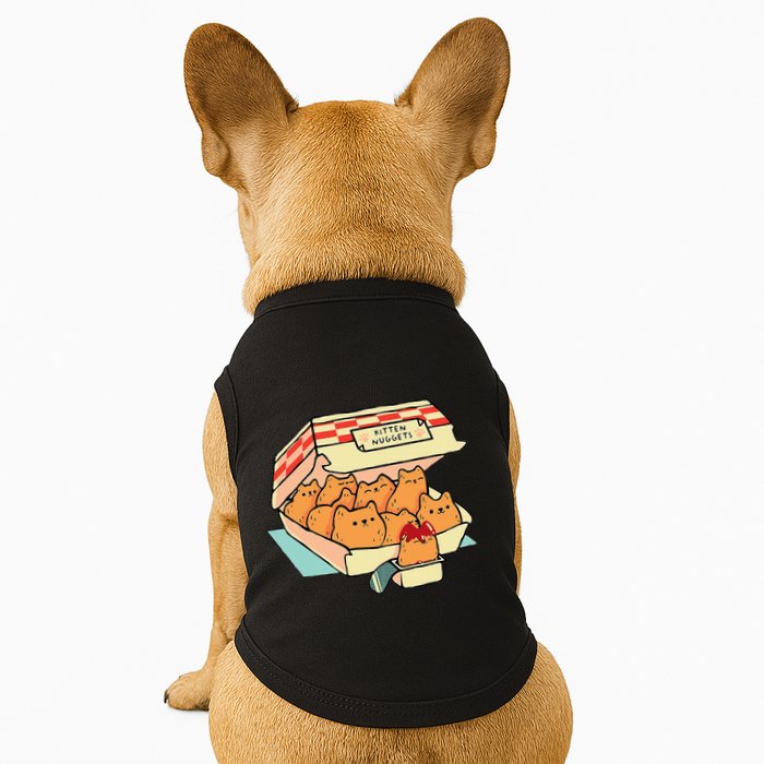 Kitten Nuggets Fast Food Cat And Chicken Nugget Lover Quote Doggie Tank
